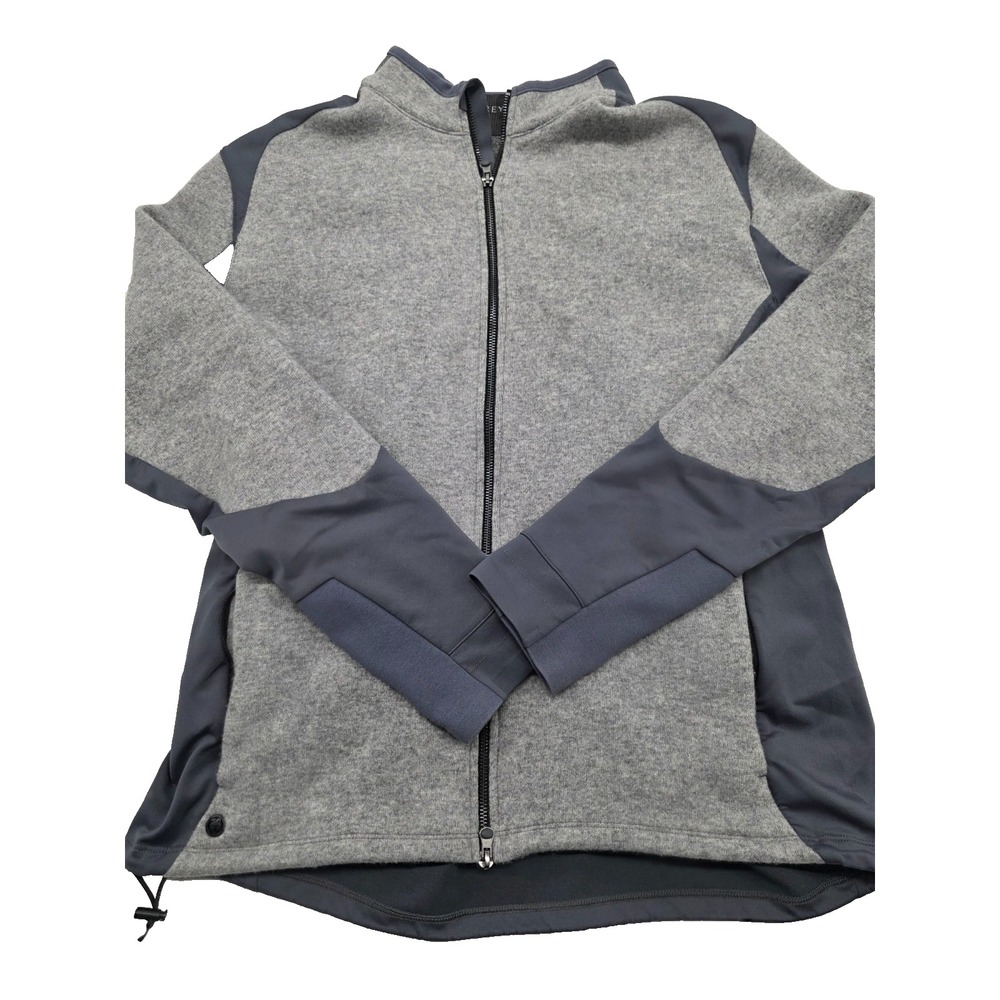 Greyson Jacket Mens Gatorade Grey Sequoia Luxe Hybrid Wool Golf Full‎ Zip - XXL
